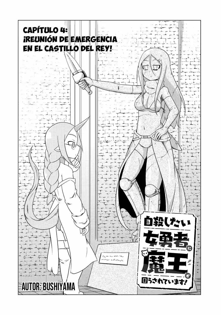 Jisatsu Shitai Onna Yuusha Ni Maou Ga Komarasareteimasu! - Capítulo 4 - Página 3 - LectorTMOo