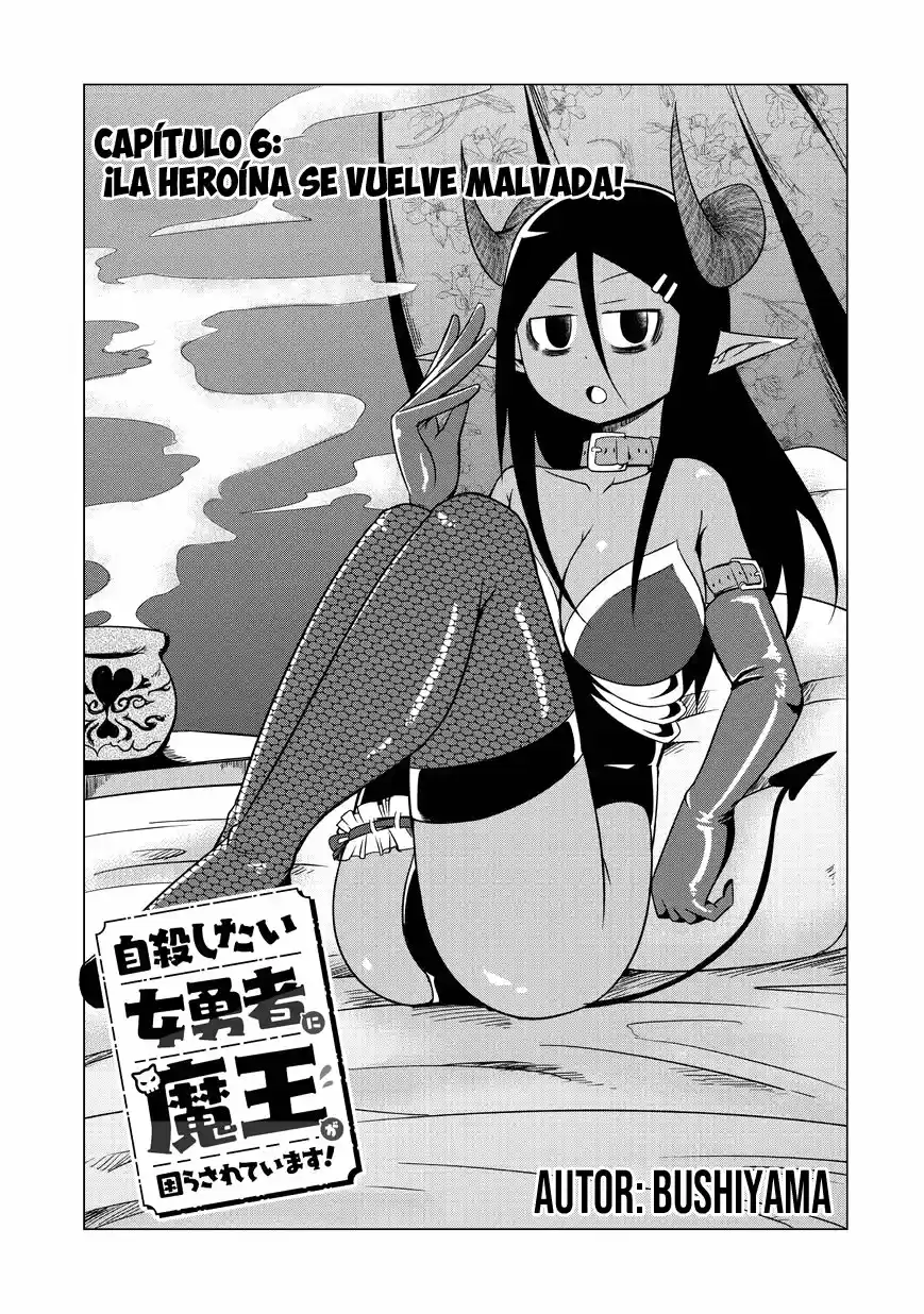 Jisatsu Shitai Onna Yuusha Ni Maou Ga Komarasareteimasu! - Capítulo 6 - Página 4 - LectorTMOo