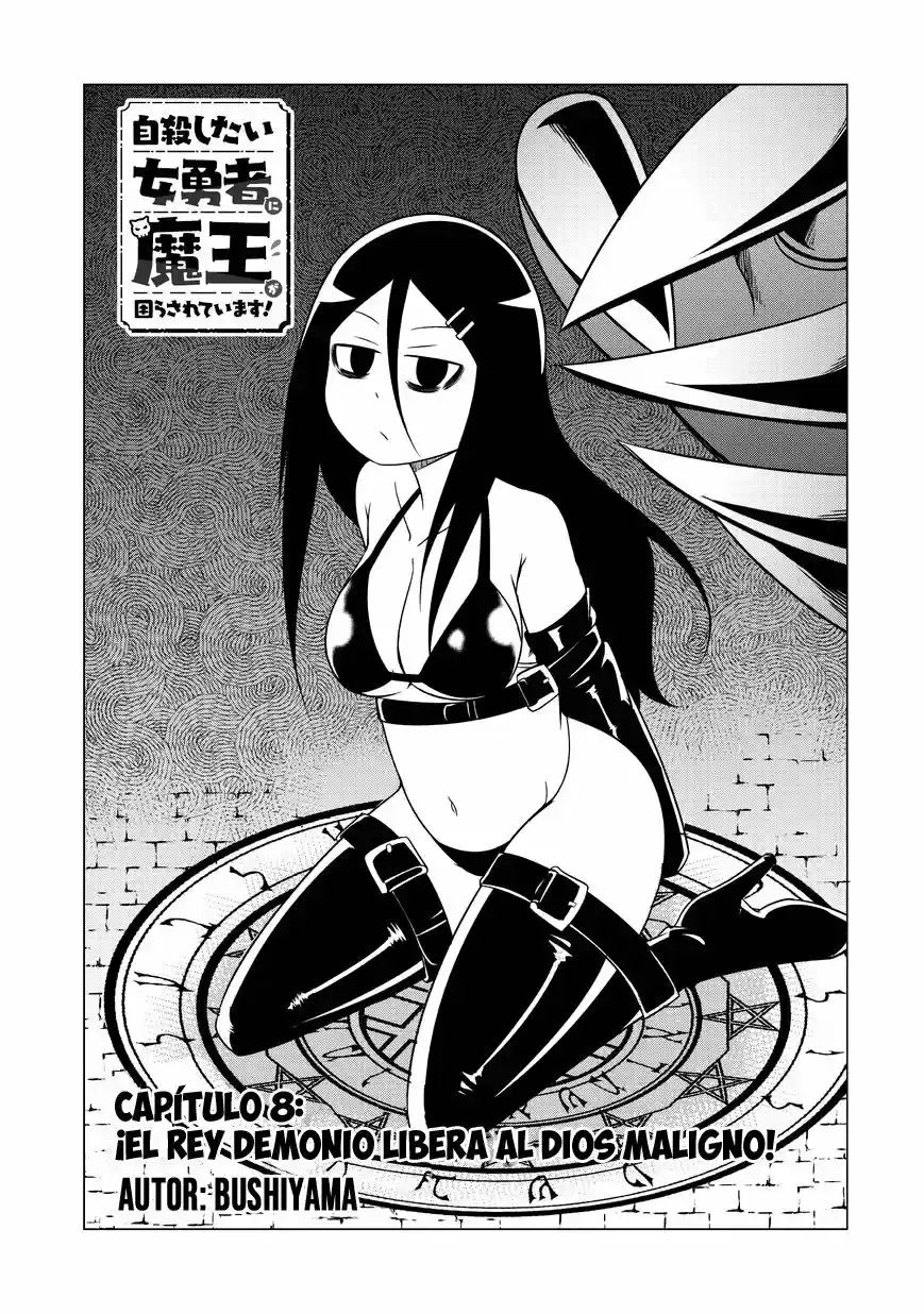 Jisatsu Shitai Onna Yuusha Ni Maou Ga Komarasareteimasu! - Capítulo 8 - Página 4 - LectorTMOo