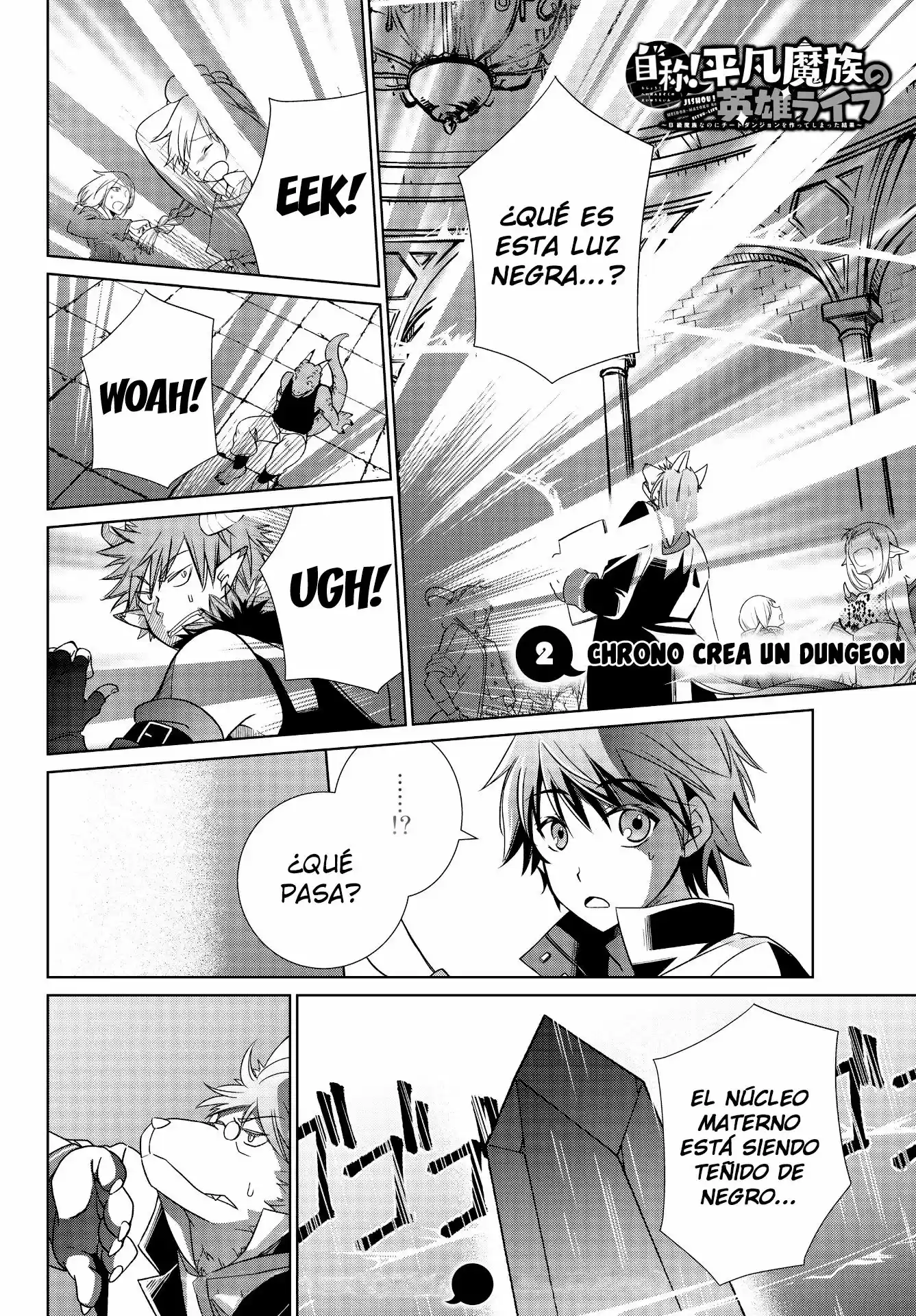 Jishou! Heibon Mazoku No Eiyuu Life: B-kyuu Mazoku Nano Ni Cheat Dungeon Wo Tsukutteshimatta Kekka - Capítulo 2 - Página 2 - LectorTMOo