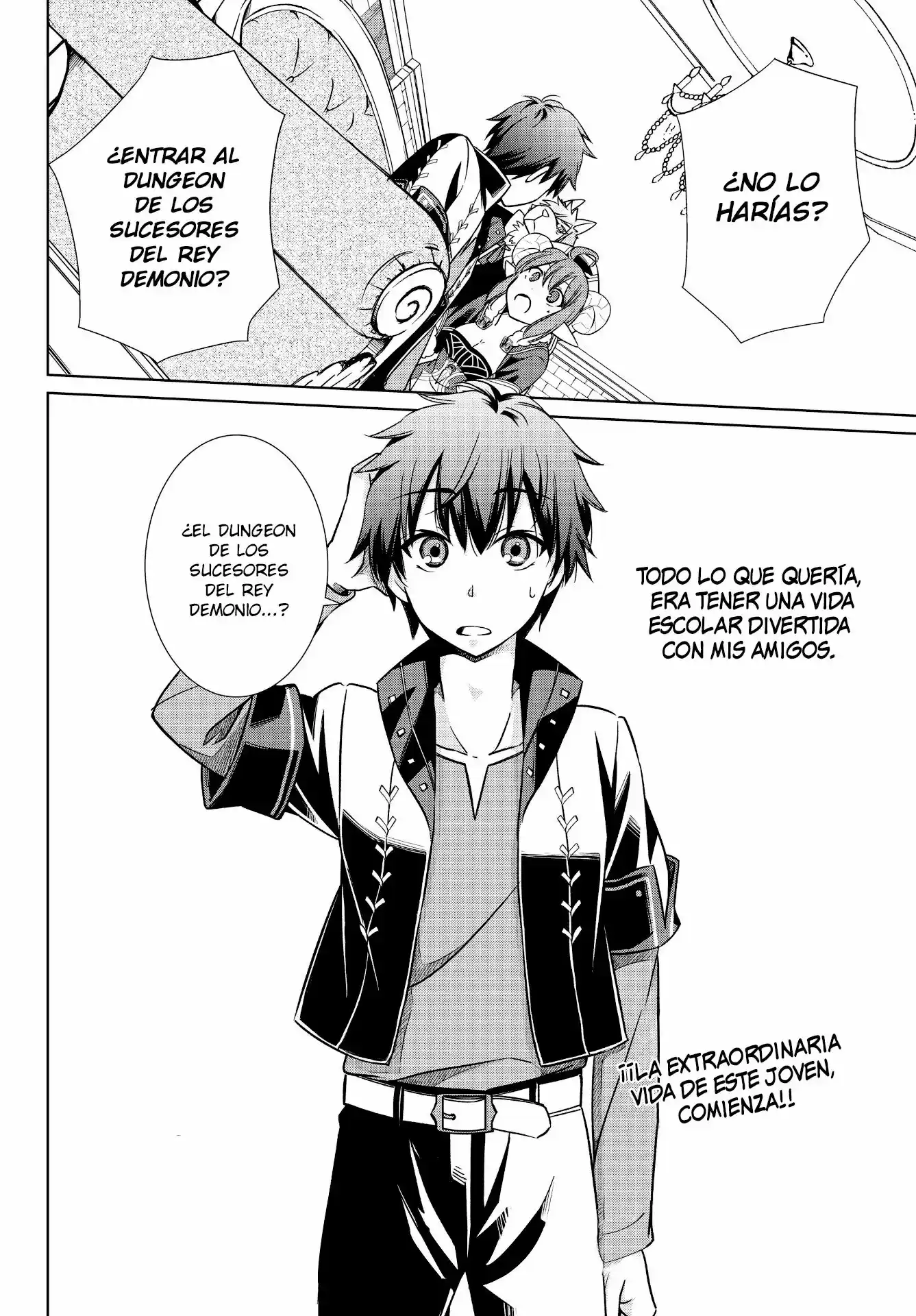 Jishou! Heibon Mazoku No Eiyuu Life: B-kyuu Mazoku Nano Ni Cheat Dungeon Wo Tsukutteshimatta Kekka - Capítulo 2 - Página 20 - LectorTMOo