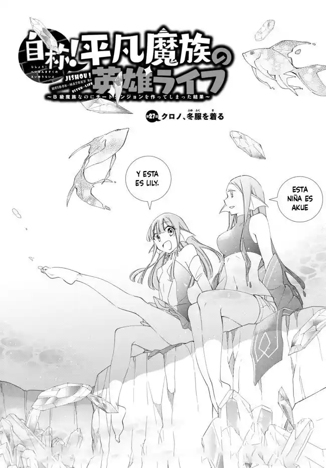 Jishou! Heibon Mazoku No Eiyuu Life: B-kyuu Mazoku Nano Ni Cheat Dungeon Wo Tsukutteshimatta Kekka - Capítulo 27 - Página 6 - LectorTMOo