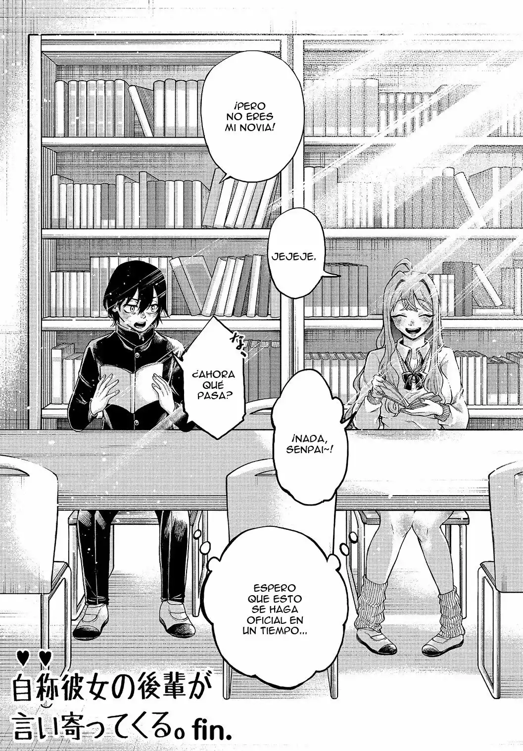 Jishou Kanojo No Kouhai Ga Iiyottekuru Hanashi - Capítulo 5 - Página 8 - LectorTMOo