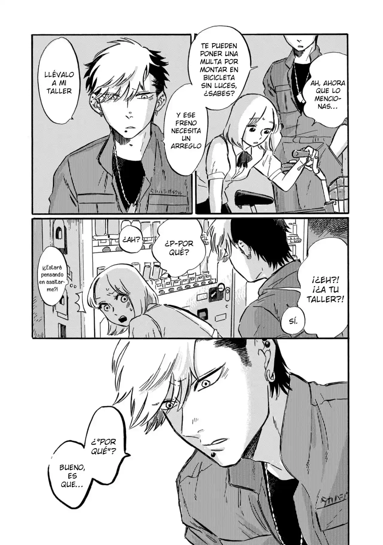 Jitenshaya-san No Takahashi-kun - Capítulo 2 - Página 13 - LectorTMOo