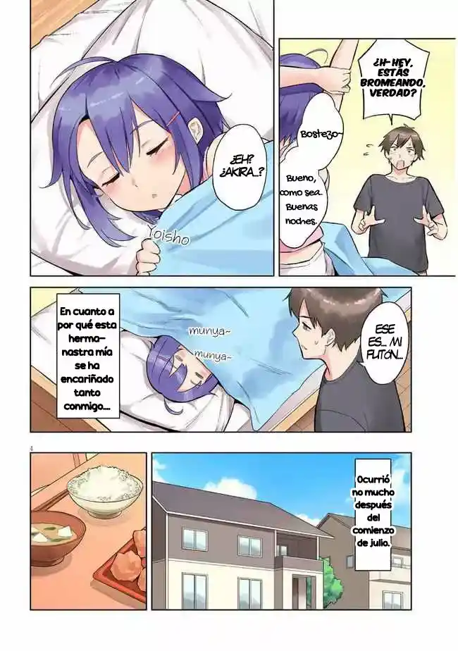 Jitsu Wa Imouto Deshita~Saikin De Kitagiri No Otouto No Kyorikan Ga Yatara Chikaiwake~ - Capítulo 1 - Página 4 - LectorTMOo