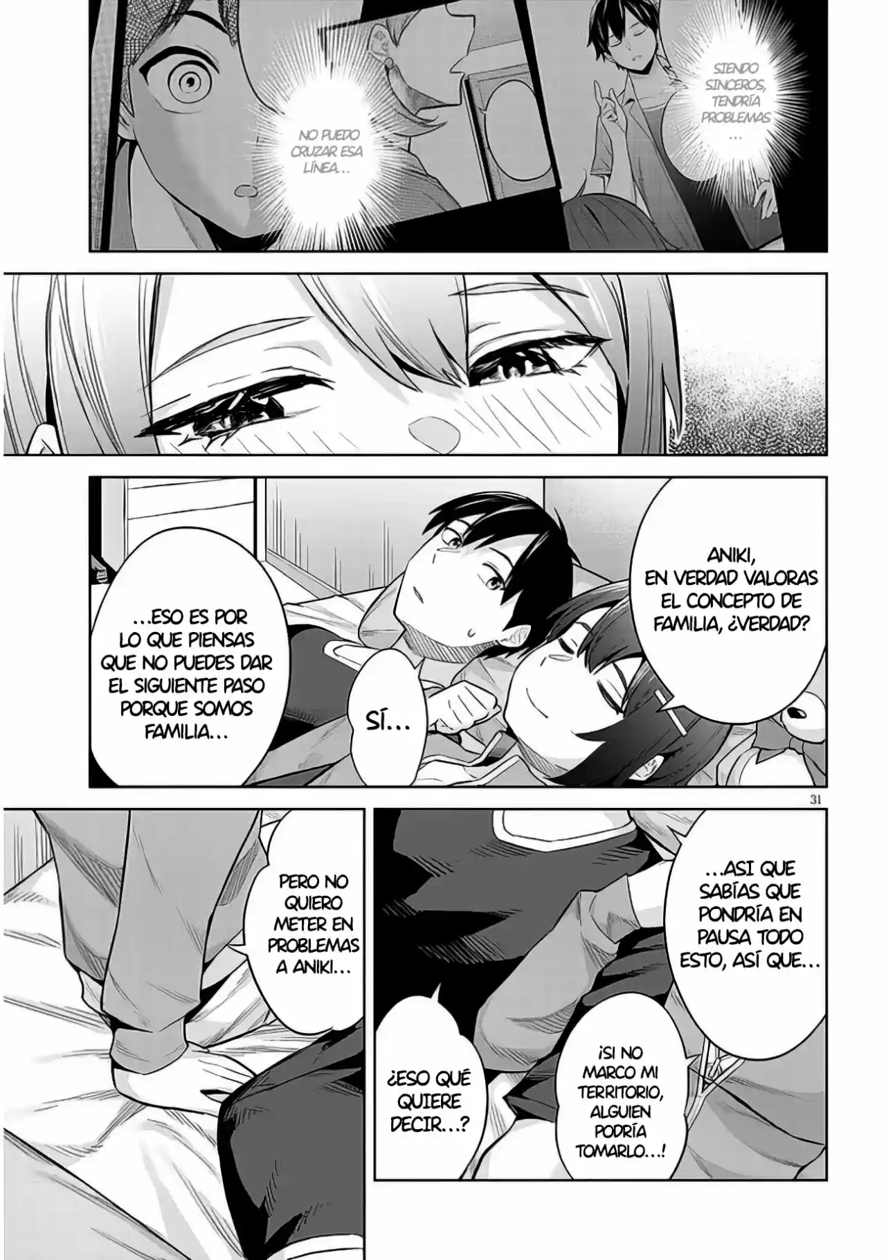 Jitsu Wa Imouto Deshita~Saikin De Kitagiri No Otouto No Kyorikan Ga Yatara Chikaiwake~ - Capítulo 10 - Página 32 - LectorTMOo