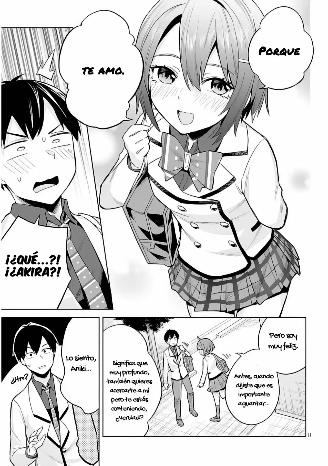 Jitsu Wa Imouto Deshita~Saikin De Kitagiri No Otouto No Kyorikan Ga Yatara Chikaiwake~ - Capítulo 11 - Página 12 - LectorTMOo