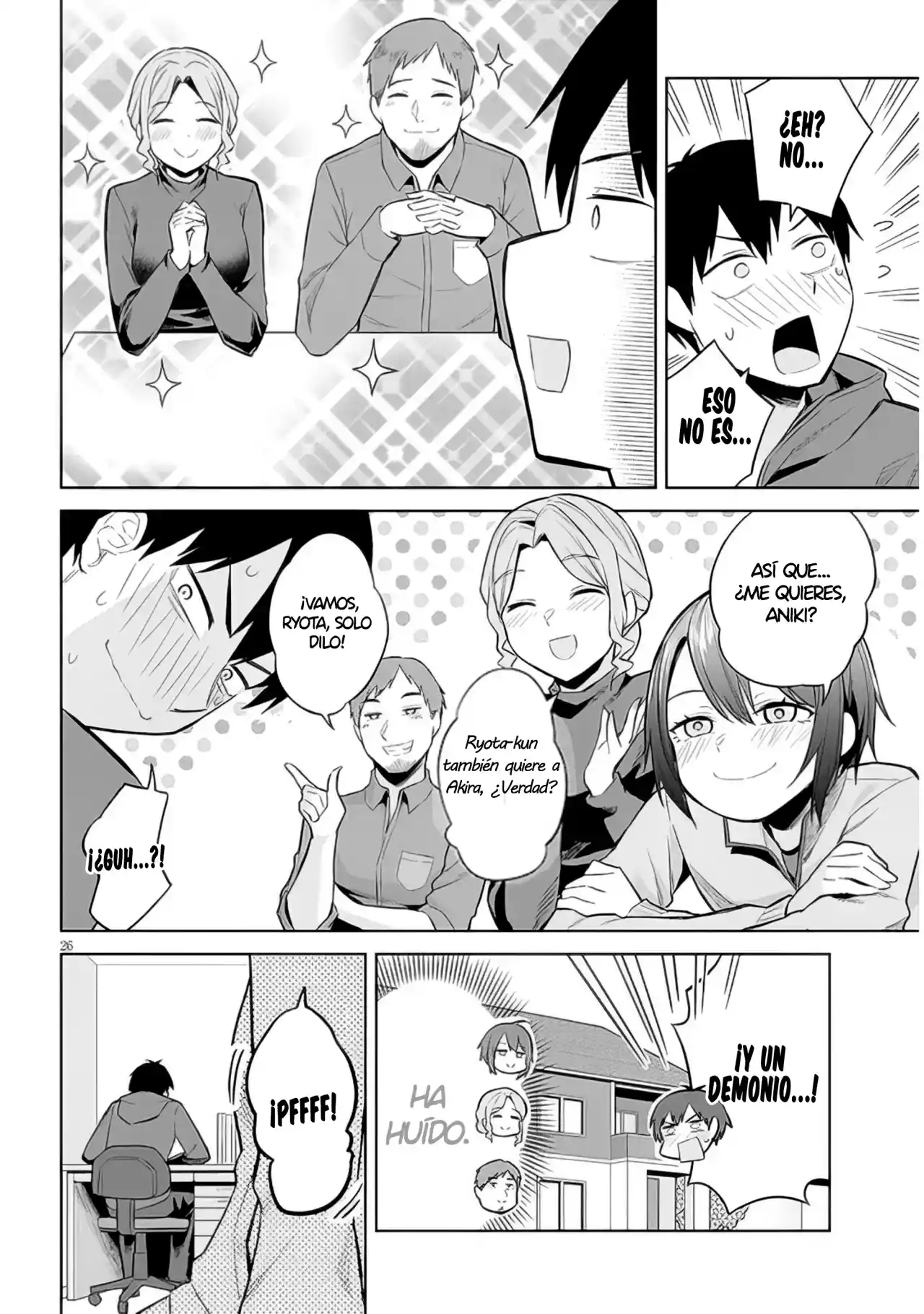 Jitsu Wa Imouto Deshita~Saikin De Kitagiri No Otouto No Kyorikan Ga Yatara Chikaiwake~ - Capítulo 12 - Página 27 - LectorTMOo