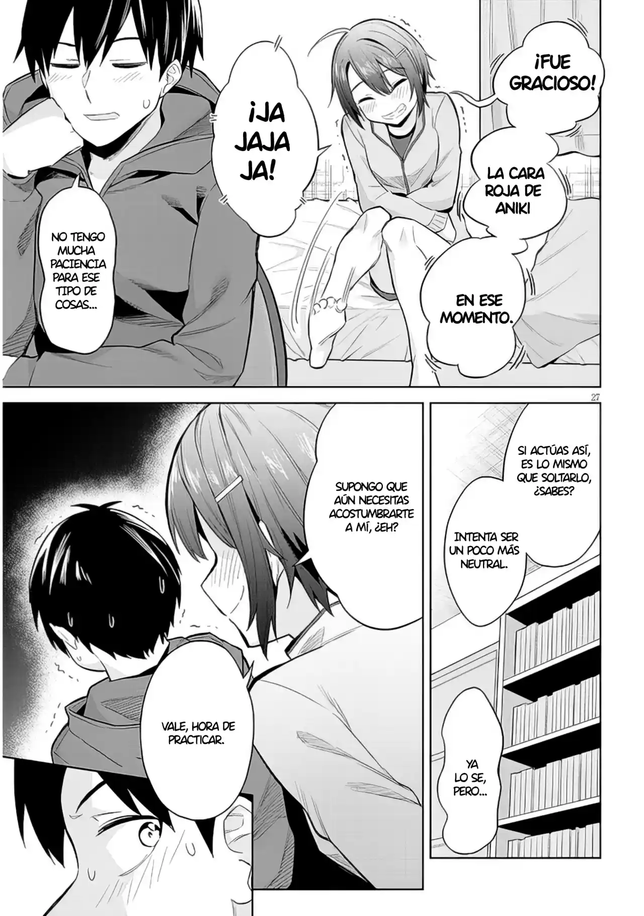 Jitsu Wa Imouto Deshita~Saikin De Kitagiri No Otouto No Kyorikan Ga Yatara Chikaiwake~ - Capítulo 12 - Página 28 - LectorTMOo