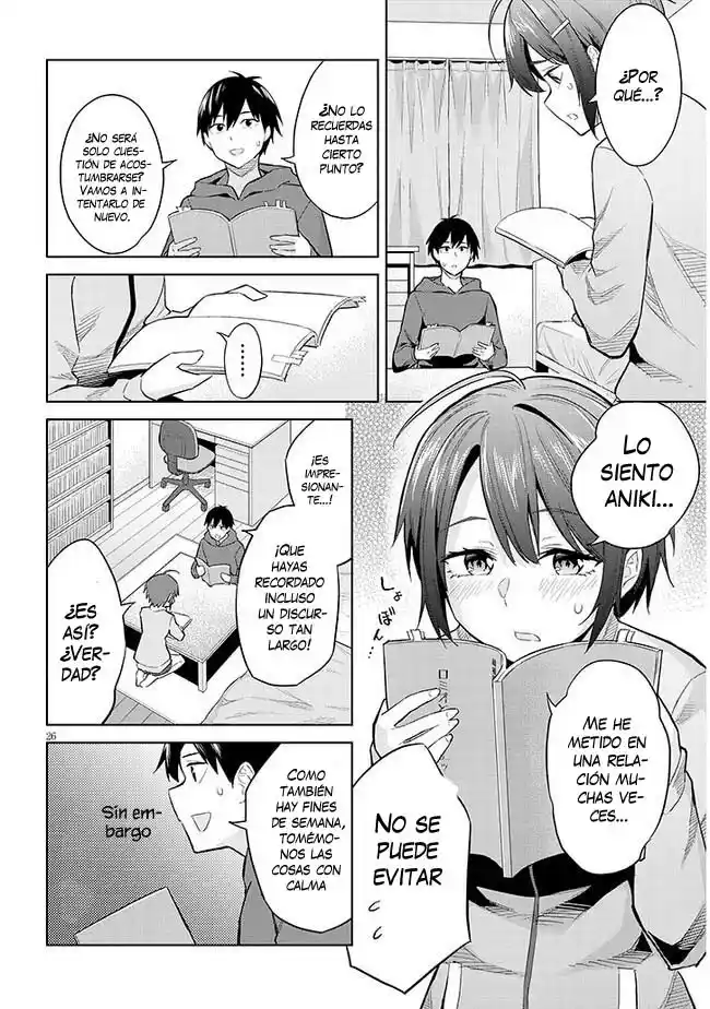 Jitsu Wa Imouto Deshita~Saikin De Kitagiri No Otouto No Kyorikan Ga Yatara Chikaiwake~ - Capítulo 13 - Página 27 - LectorTMOo