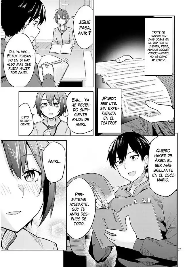 Jitsu Wa Imouto Deshita~Saikin De Kitagiri No Otouto No Kyorikan Ga Yatara Chikaiwake~ - Capítulo 13 - Página 28 - LectorTMOo