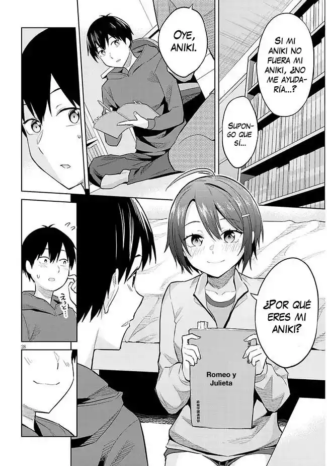 Jitsu Wa Imouto Deshita~Saikin De Kitagiri No Otouto No Kyorikan Ga Yatara Chikaiwake~ - Capítulo 13 - Página 29 - LectorTMOo