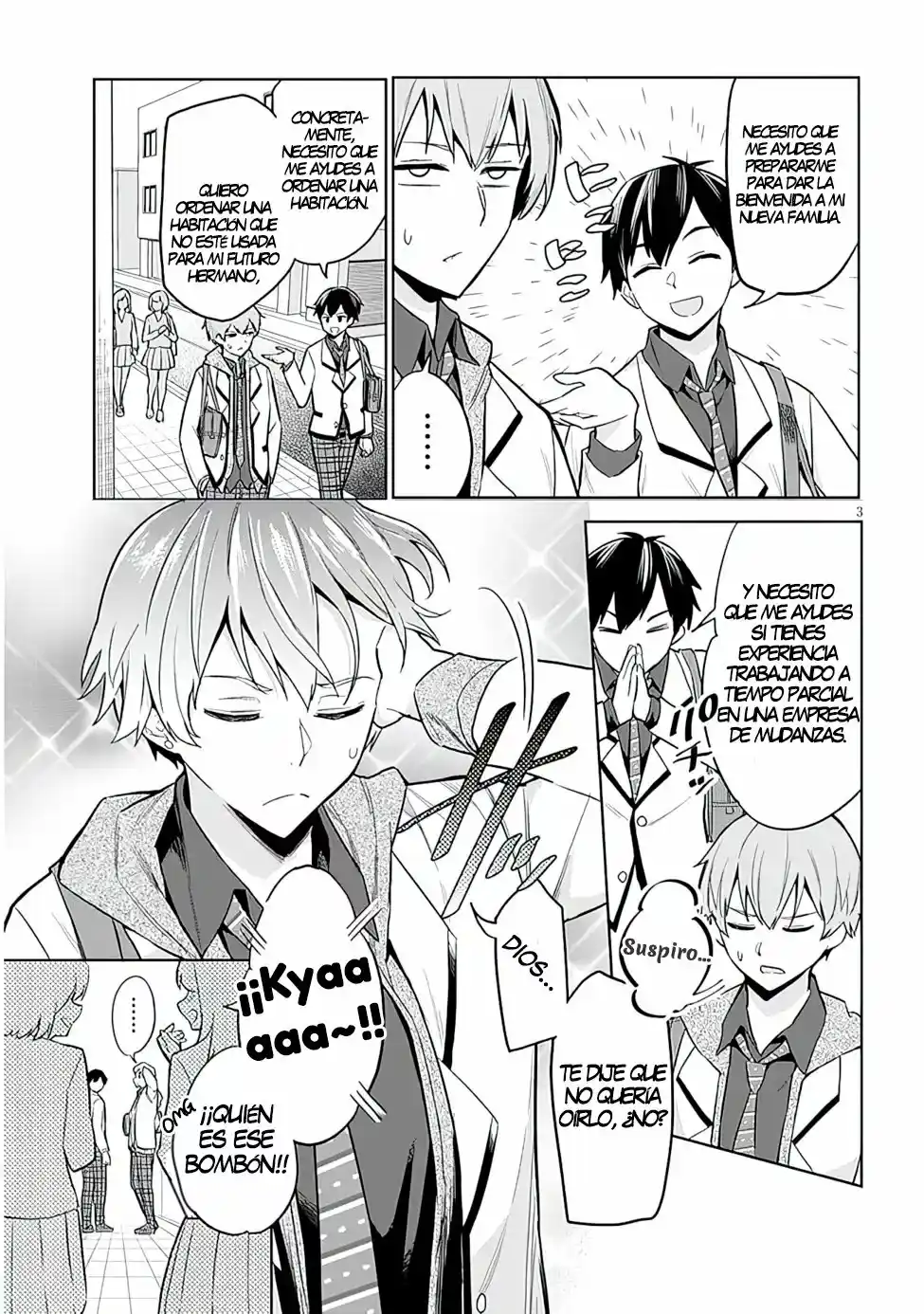 Jitsu Wa Imouto Deshita~Saikin De Kitagiri No Otouto No Kyorikan Ga Yatara Chikaiwake~ - Capítulo 2 - Página 4 - LectorTMOo