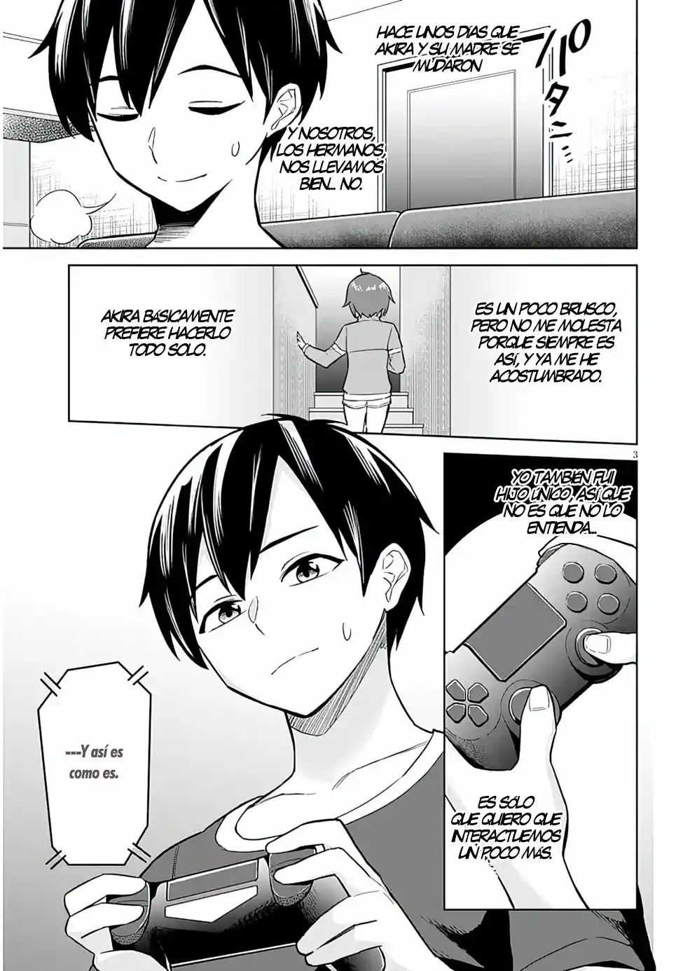Jitsu Wa Imouto Deshita~Saikin De Kitagiri No Otouto No Kyorikan Ga Yatara Chikaiwake~ - Capítulo 3 - Página 4 - LectorTMOo