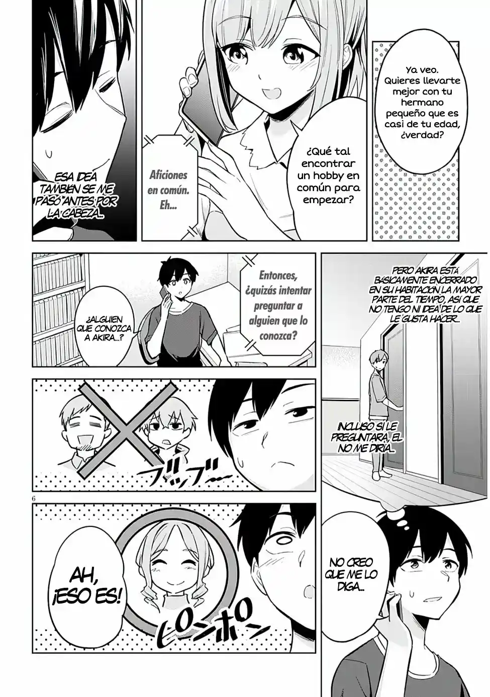 Jitsu Wa Imouto Deshita~Saikin De Kitagiri No Otouto No Kyorikan Ga Yatara Chikaiwake~ - Capítulo 3 - Página 7 - LectorTMOo