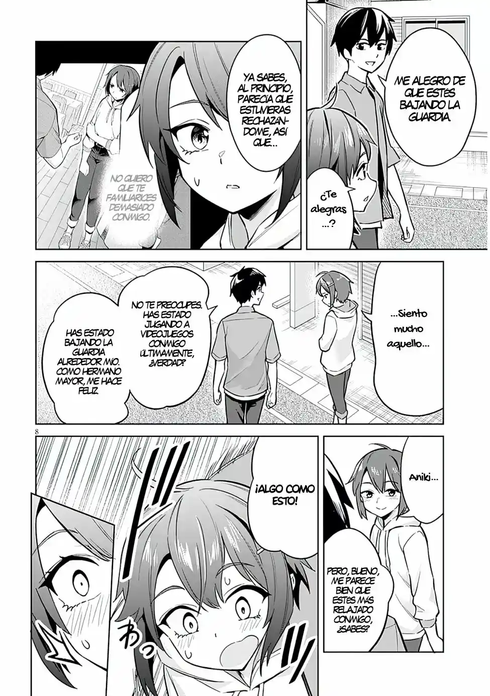 Jitsu Wa Imouto Deshita~Saikin De Kitagiri No Otouto No Kyorikan Ga Yatara Chikaiwake~ - Capítulo 4 - Página 9 - LectorTMOo