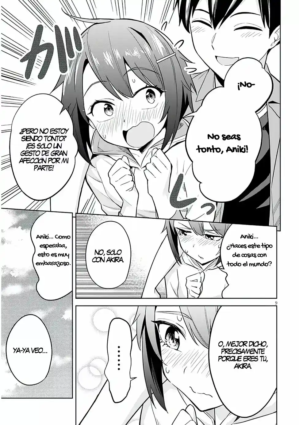 Jitsu Wa Imouto Deshita~Saikin De Kitagiri No Otouto No Kyorikan Ga Yatara Chikaiwake~ - Capítulo 4 - Página 10 - LectorTMOo