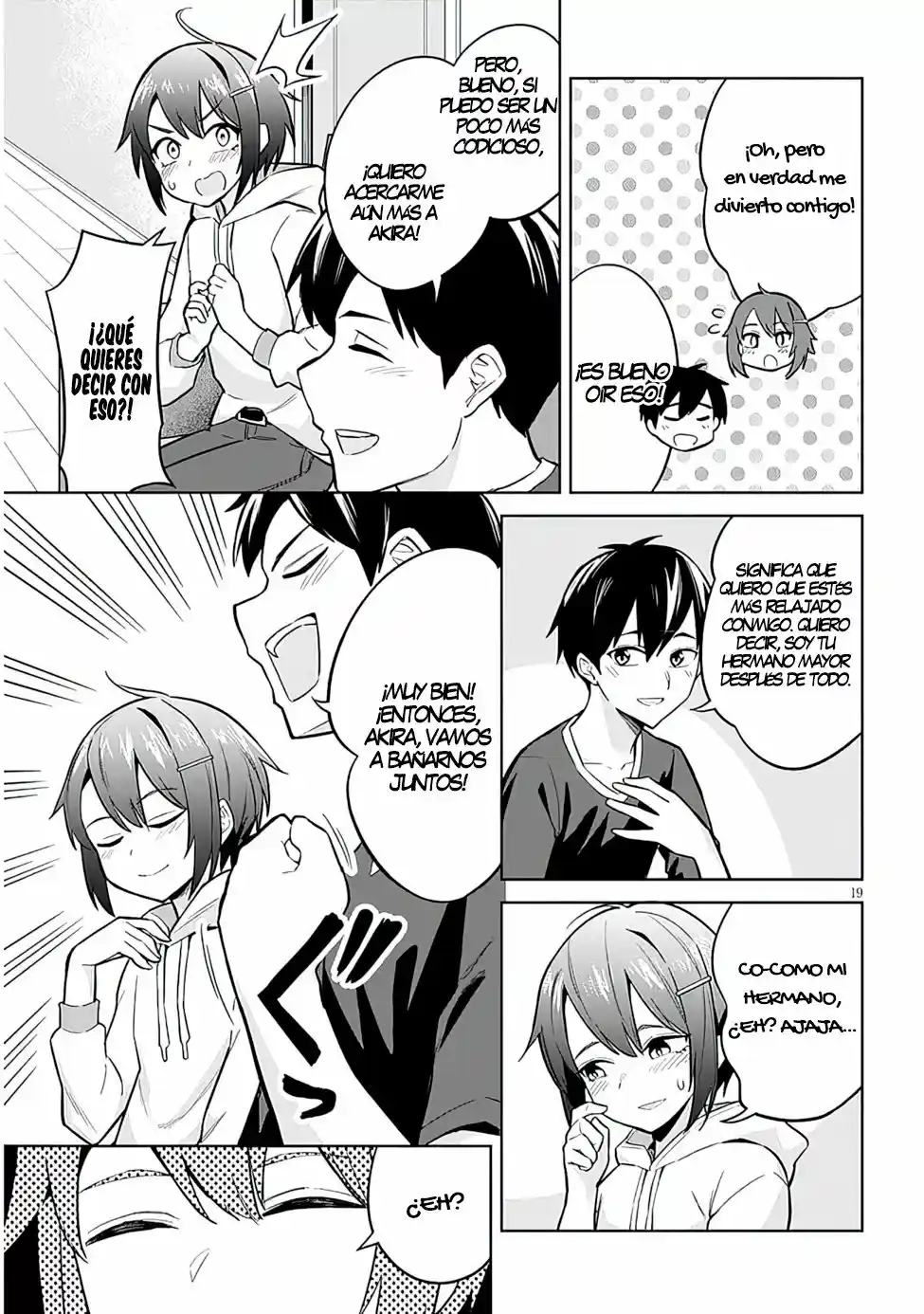 Jitsu Wa Imouto Deshita~Saikin De Kitagiri No Otouto No Kyorikan Ga Yatara Chikaiwake~ - Capítulo 4 - Página 20 - LectorTMOo