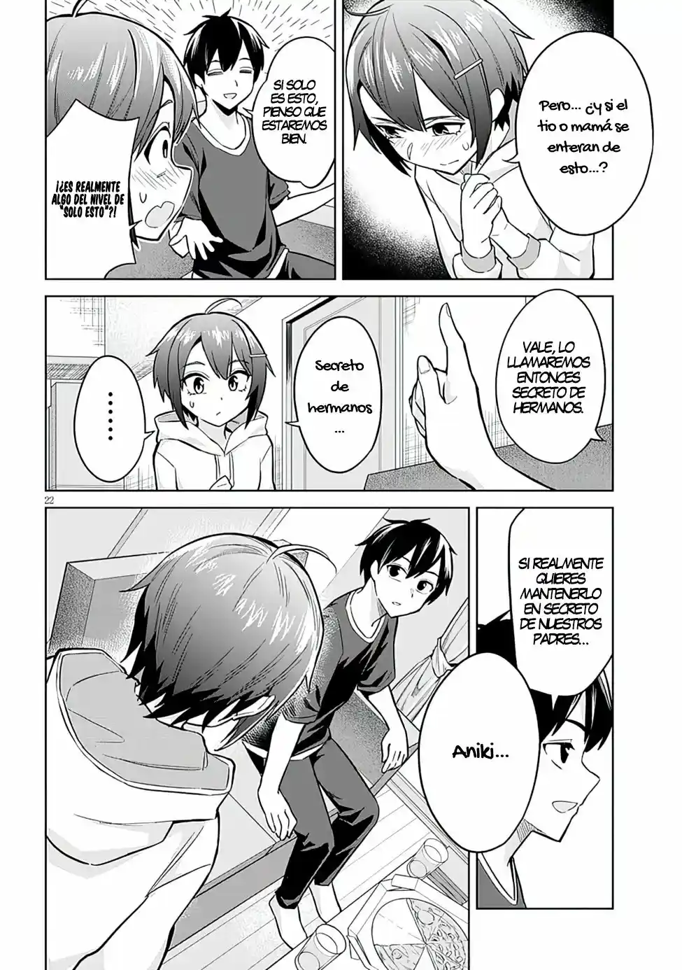 Jitsu Wa Imouto Deshita~Saikin De Kitagiri No Otouto No Kyorikan Ga Yatara Chikaiwake~ - Capítulo 4 - Página 23 - LectorTMOo