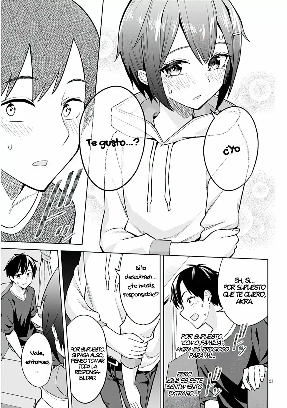 Jitsu Wa Imouto Deshita~Saikin De Kitagiri No Otouto No Kyorikan Ga Yatara Chikaiwake~ - Capítulo 4 - Página 24 - LectorTMOo