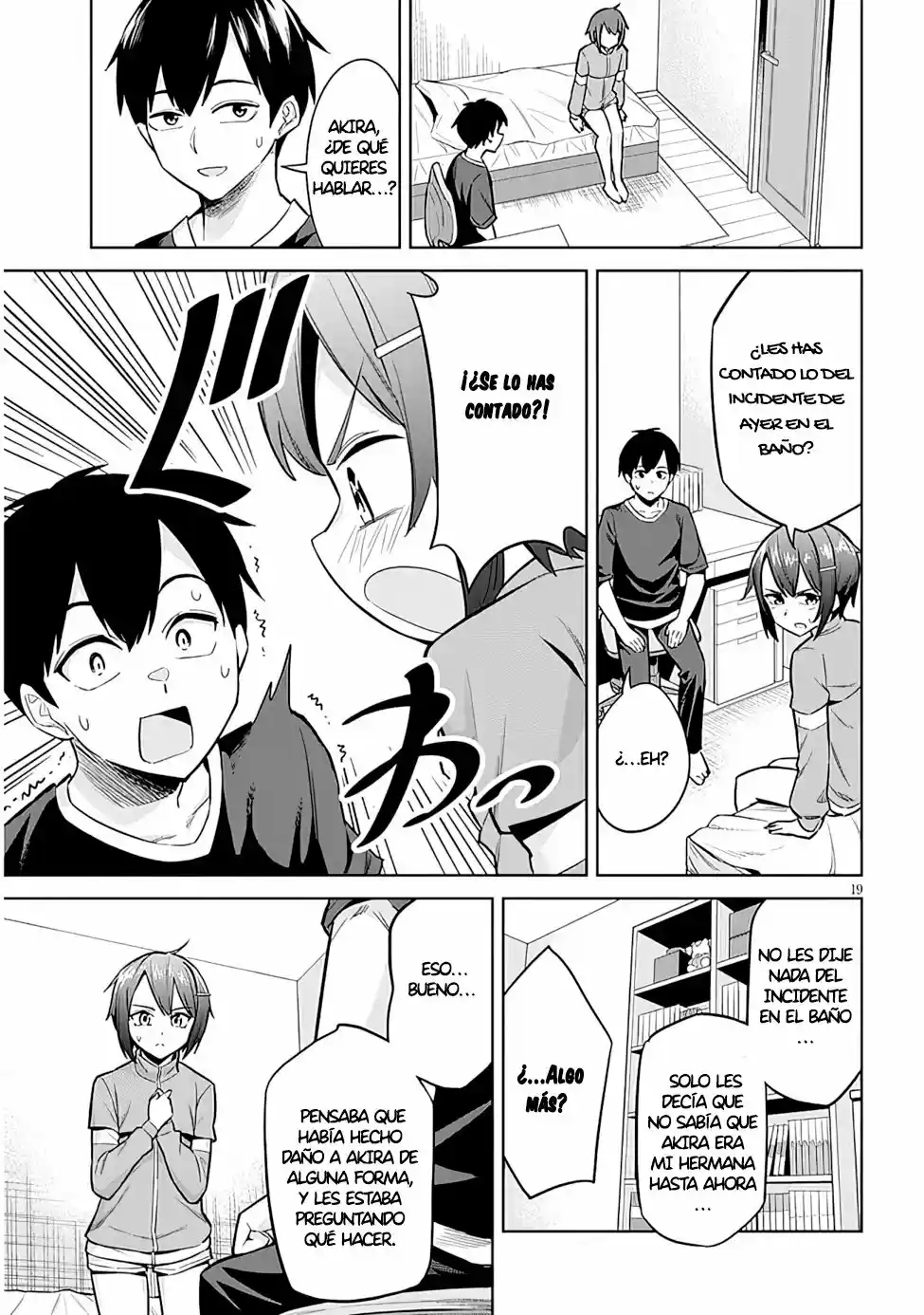 Jitsu Wa Imouto Deshita~Saikin De Kitagiri No Otouto No Kyorikan Ga Yatara Chikaiwake~ - Capítulo 5 - Página 20 - LectorTMOo