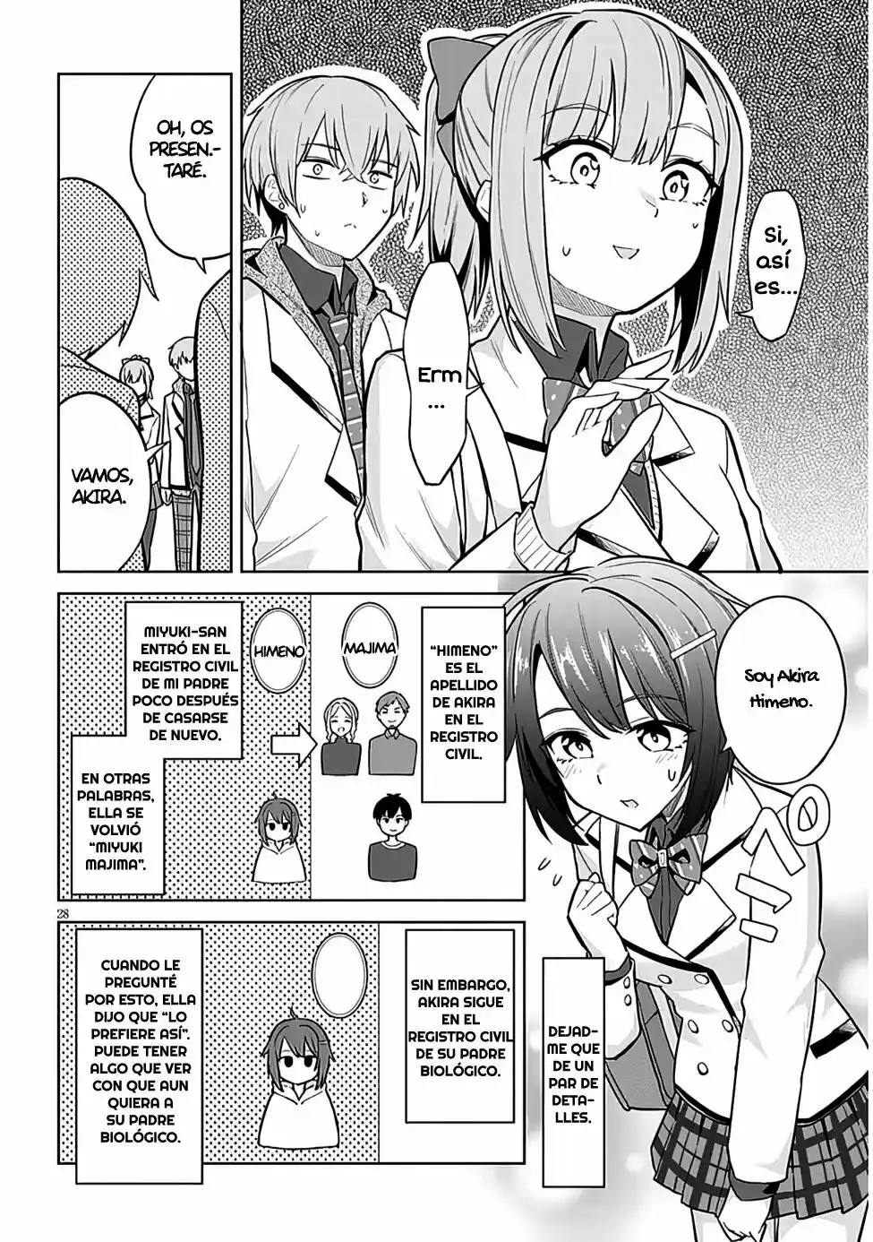 Jitsu Wa Imouto Deshita~Saikin De Kitagiri No Otouto No Kyorikan Ga Yatara Chikaiwake~ - Capítulo 6 - Página 28 - LectorTMOo