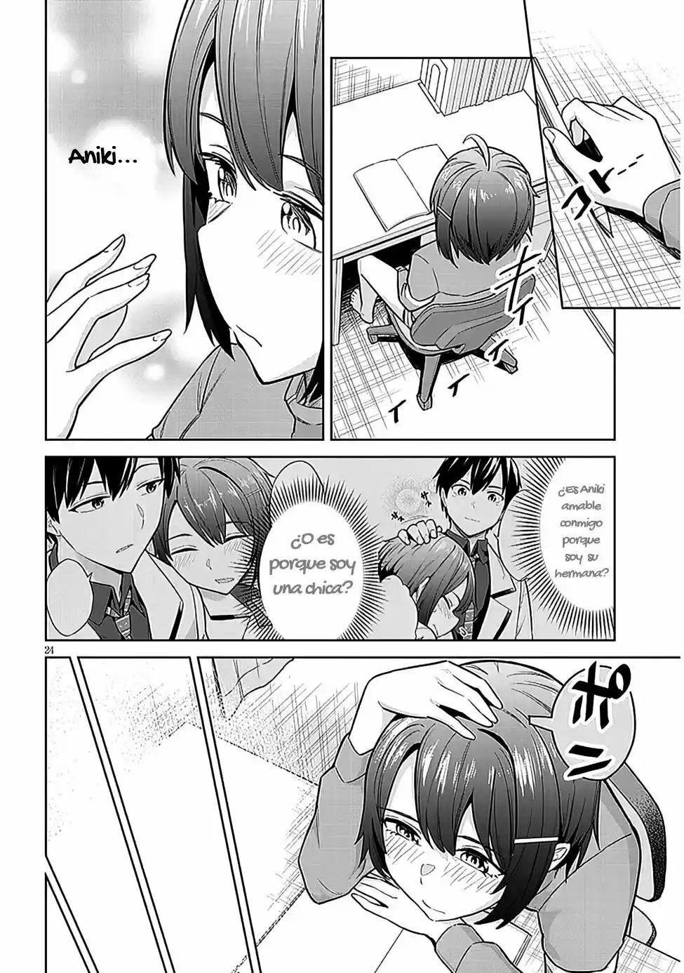 Jitsu Wa Imouto Deshita~Saikin De Kitagiri No Otouto No Kyorikan Ga Yatara Chikaiwake~ - Capítulo 7 - Página 25 - LectorTMOo