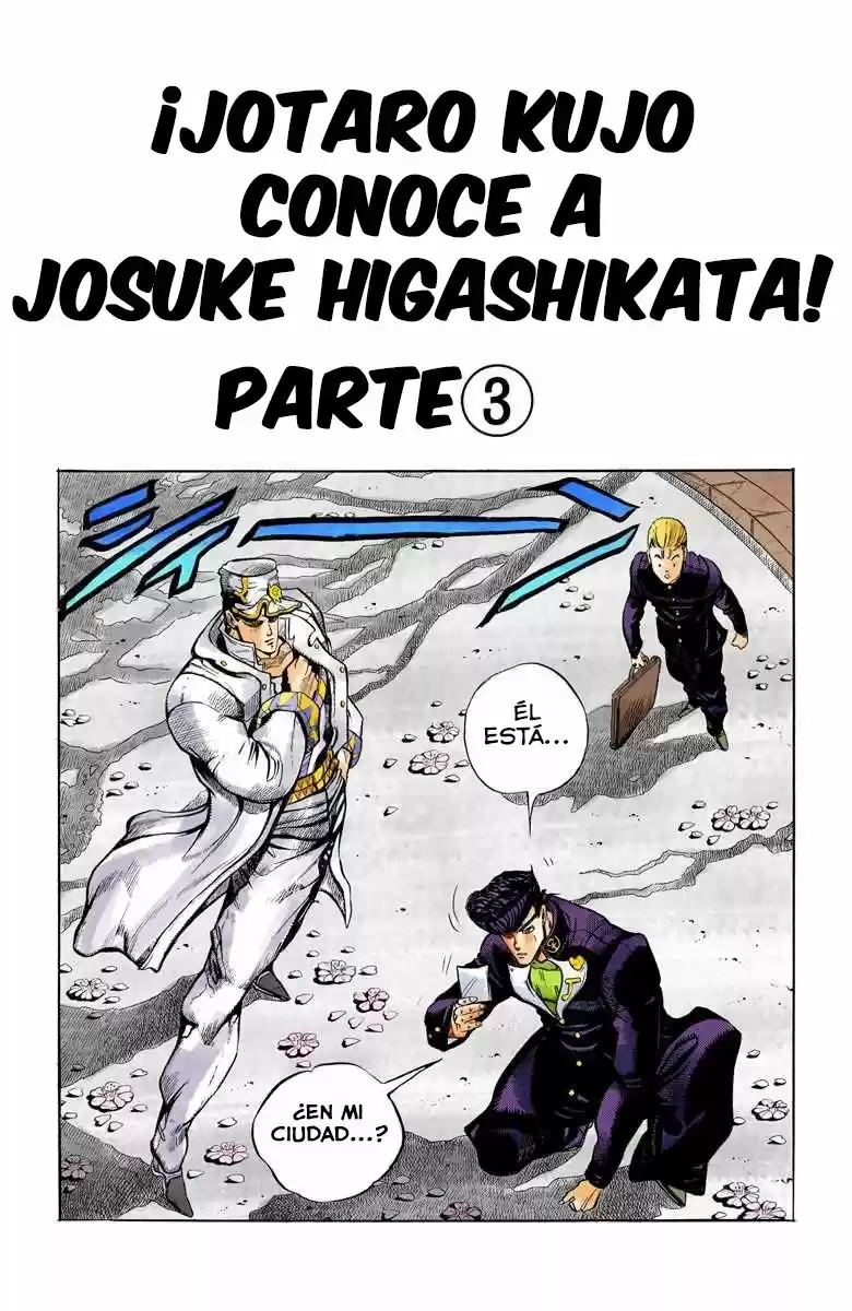 JoJo's Bizarre Adventure: Diamond Is Unbreakable (Full Color) - Capítulo 3 - Página 1 - LectorTMOo