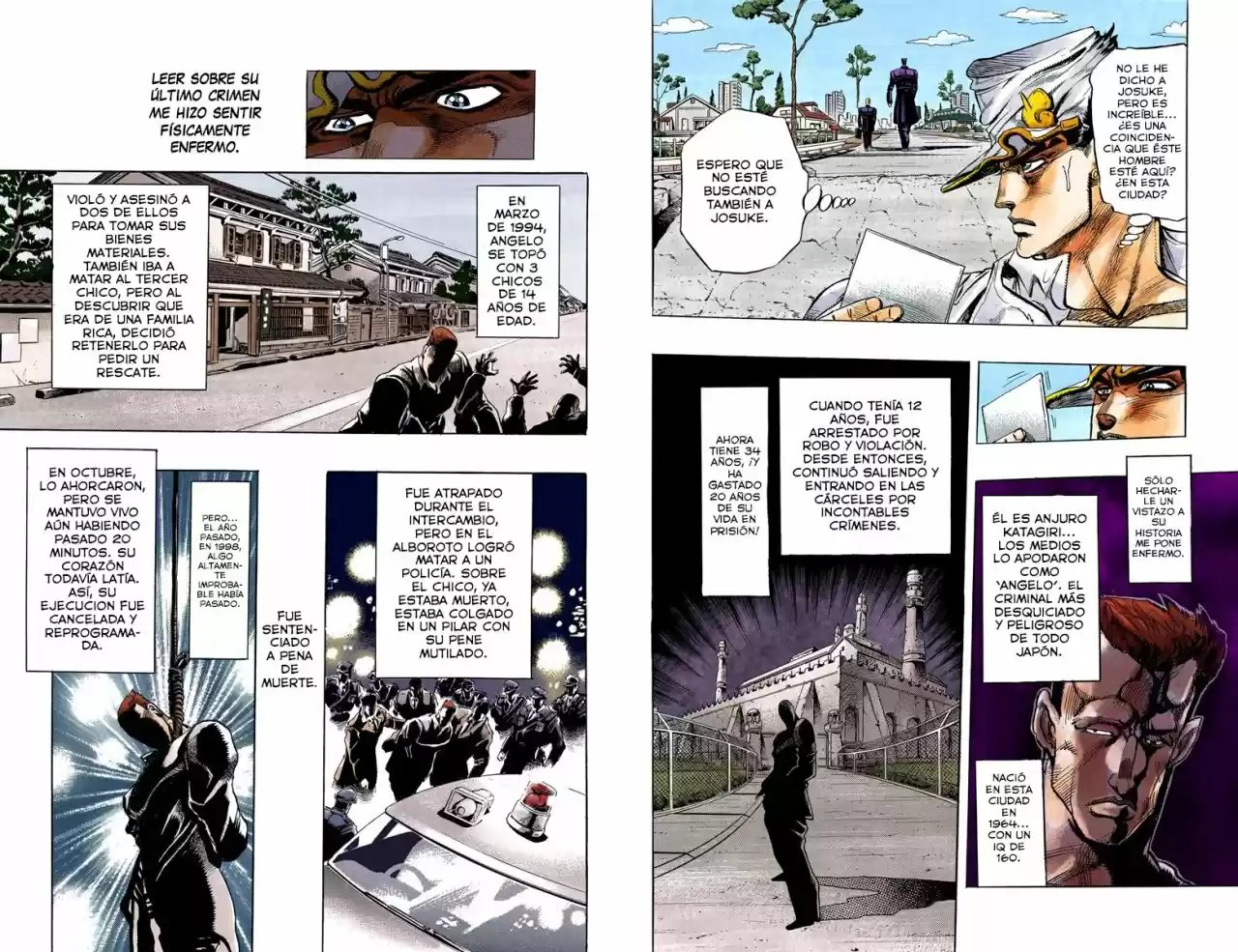 JoJo's Bizarre Adventure: Diamond Is Unbreakable (Full Color) - Capítulo 3 - Página 3 - LectorTMOo