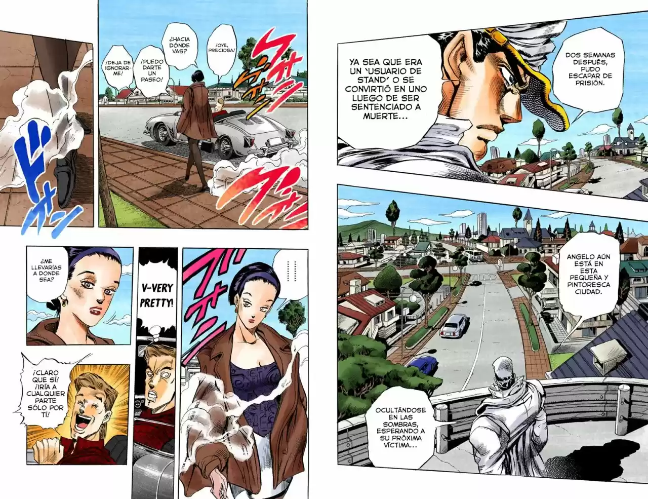 JoJo's Bizarre Adventure: Diamond Is Unbreakable (Full Color) - Capítulo 3 - Página 4 - LectorTMOo