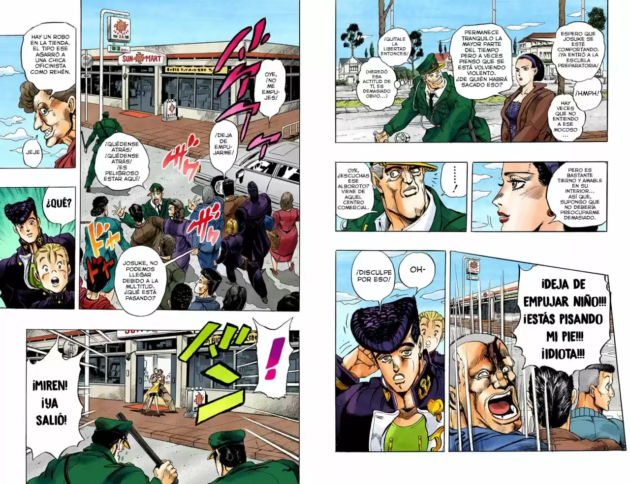 JoJo's Bizarre Adventure: Diamond Is Unbreakable (Full Color) - Capítulo 3 - Página 6 - LectorTMOo