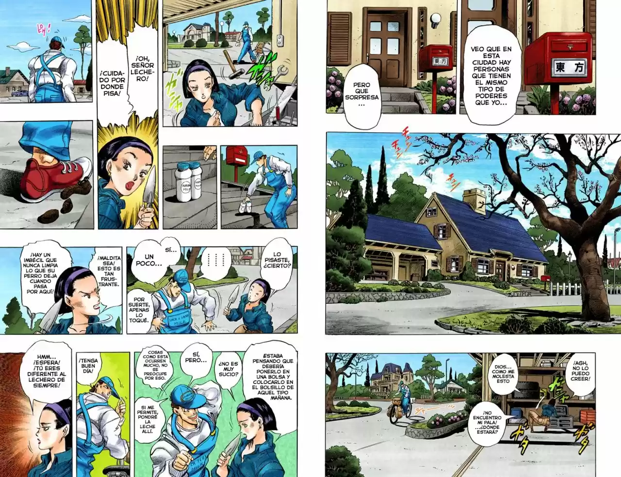 JoJo's Bizarre Adventure: Diamond Is Unbreakable (Full Color) - Capítulo 4 - Página 2 - LectorTMOo