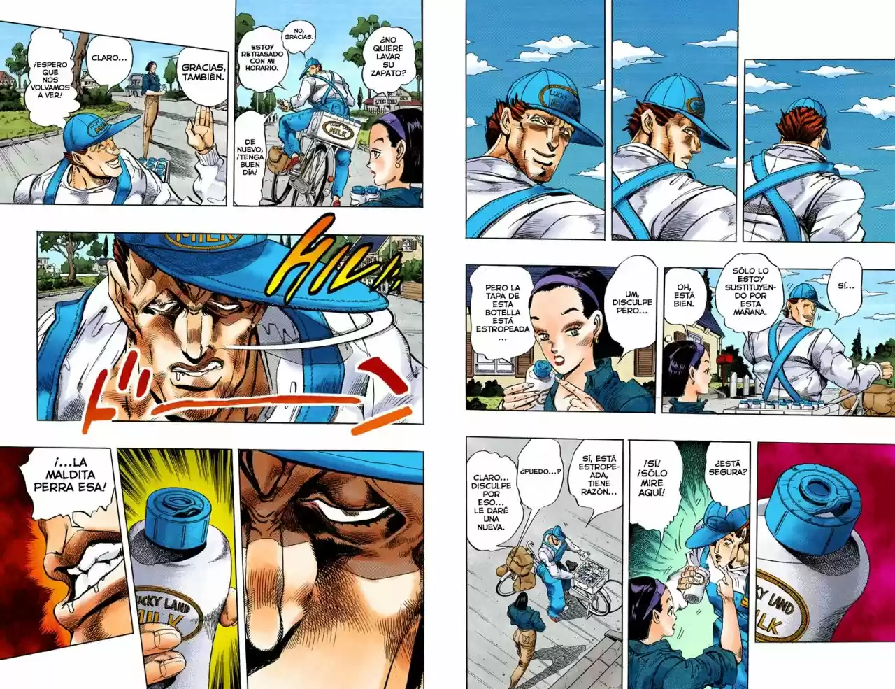 JoJo's Bizarre Adventure: Diamond Is Unbreakable (Full Color) - Capítulo 4 - Página 3 - LectorTMOo