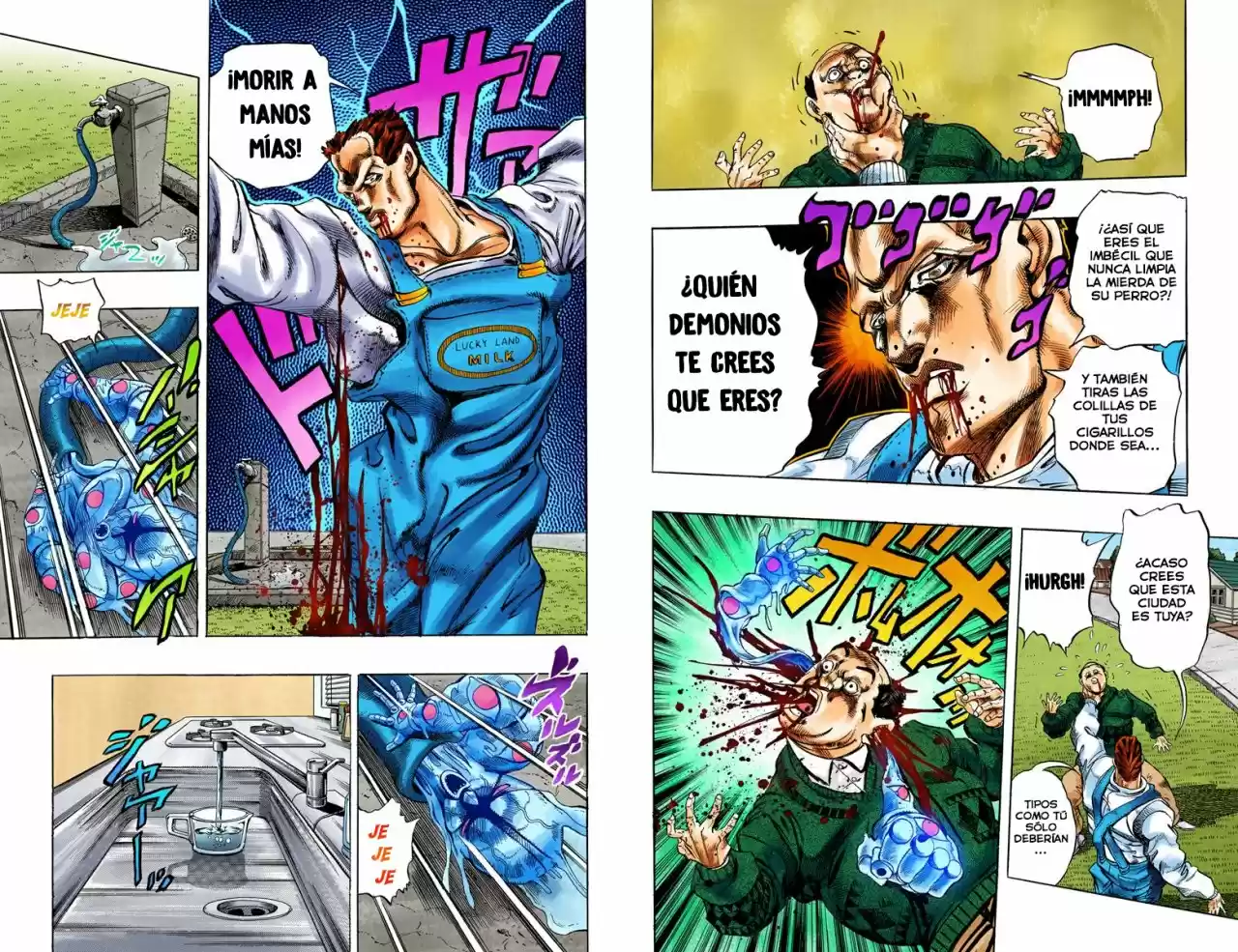 JoJo's Bizarre Adventure: Diamond Is Unbreakable (Full Color) - Capítulo 4 - Página 6 - LectorTMOo