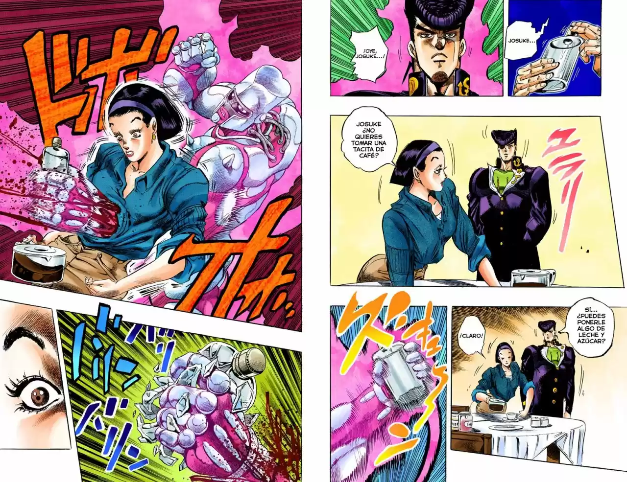 JoJo's Bizarre Adventure: Diamond Is Unbreakable (Full Color) - Capítulo 4 - Página 9 - LectorTMOo