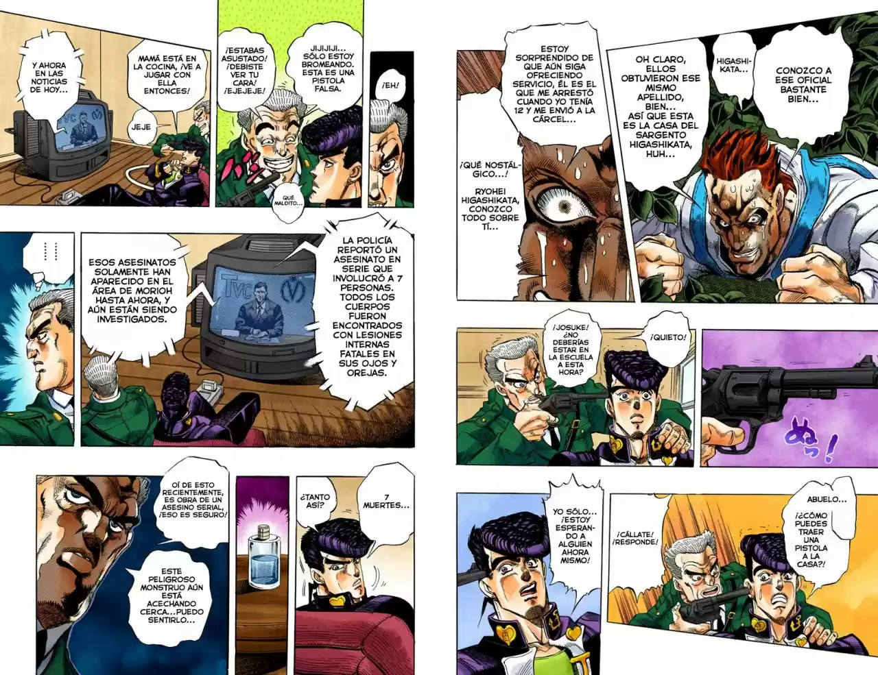 JoJo's Bizarre Adventure: Diamond Is Unbreakable (Full Color) - Capítulo 5 - Página 4 - LectorTMOo