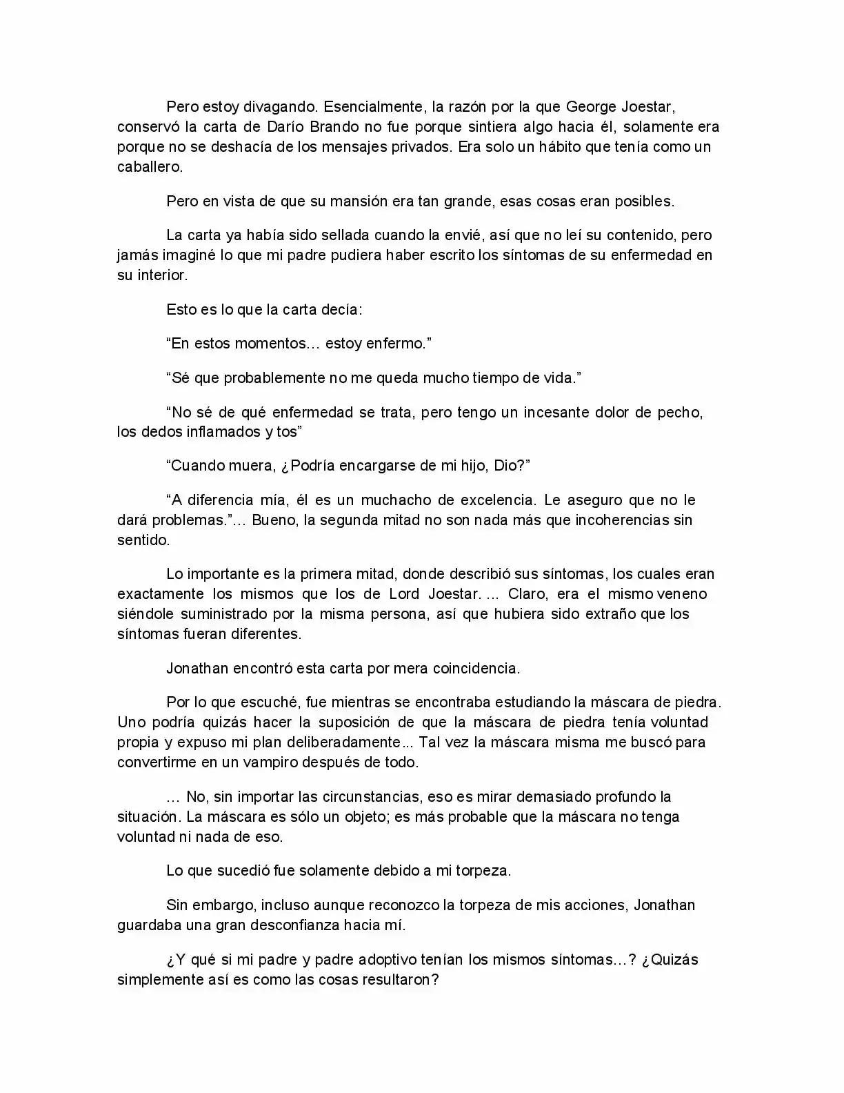 JoJo's Bizarre Adventure: Over Heaven (Novela) - Capítulo 23 - Página 2 - LectorTMOo