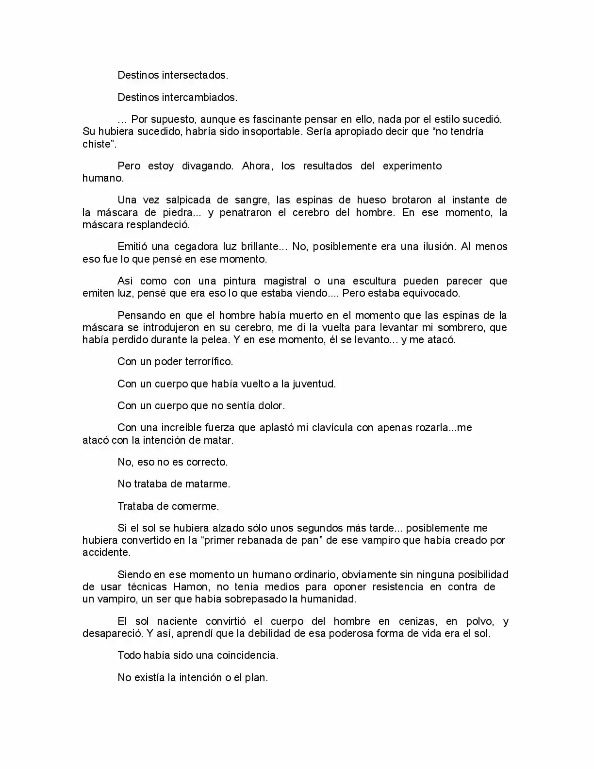 JoJo's Bizarre Adventure: Over Heaven (Novela) - Capítulo 36 - Página 2 - LectorTMOo