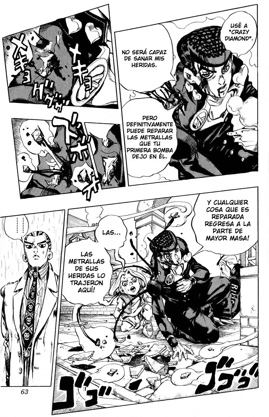 JoJo's Bizarre Adventure Part 4: Diamond Is Unbreakable - Capítulo 165 - Página 16 - LectorTMOo