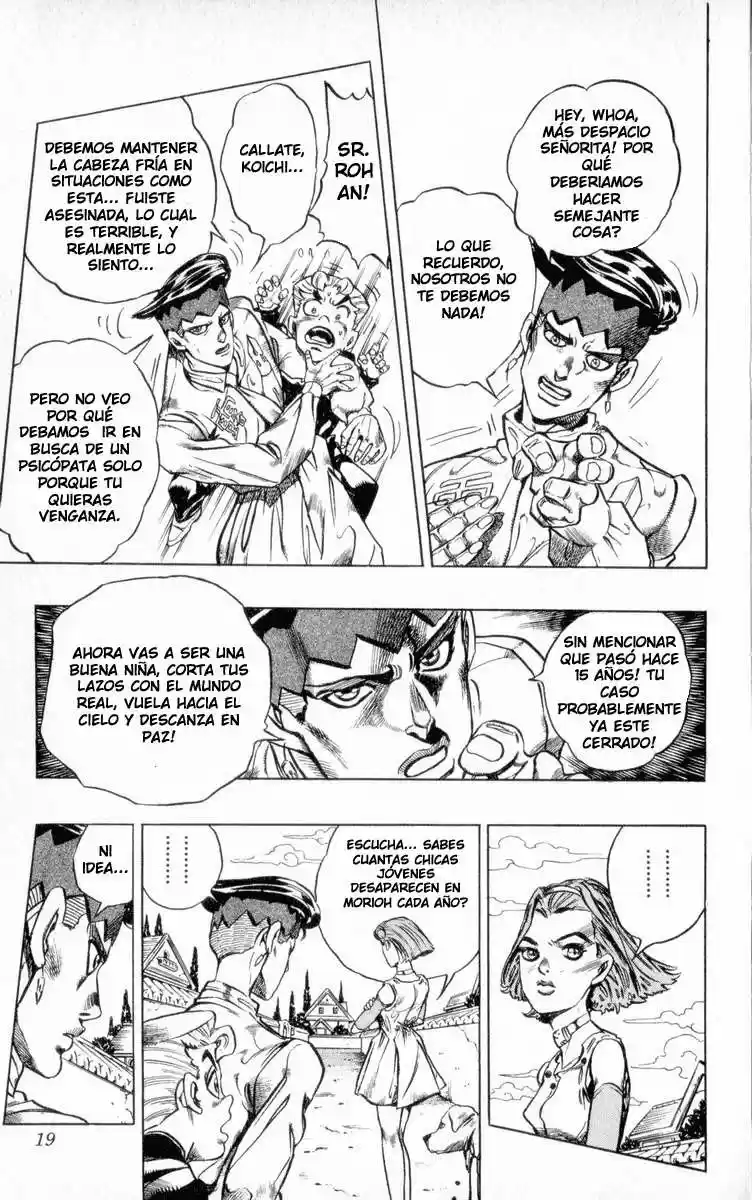 JoJo's Bizarre Adventure Part 4: Diamond Is Unbreakable - Capítulo 67 - Página 19 - LectorTMOo
