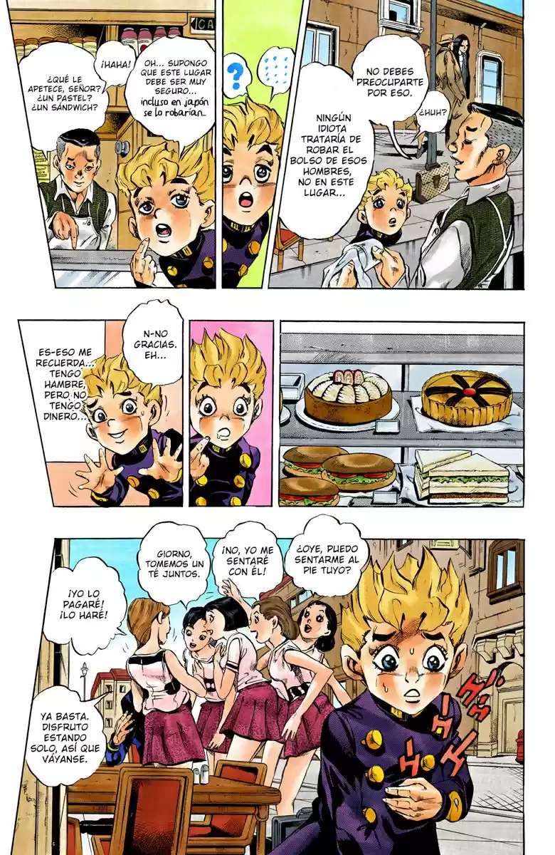 Jojo's Bizarre Adventure Part 5: Vento Aureo (Full Color) - Capítulo 3 - Página 6 - LectorTMOo