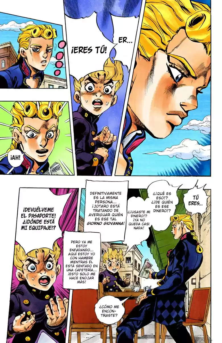 Jojo's Bizarre Adventure Part 5: Vento Aureo (Full Color) - Capítulo 3 - Página 8 - LectorTMOo