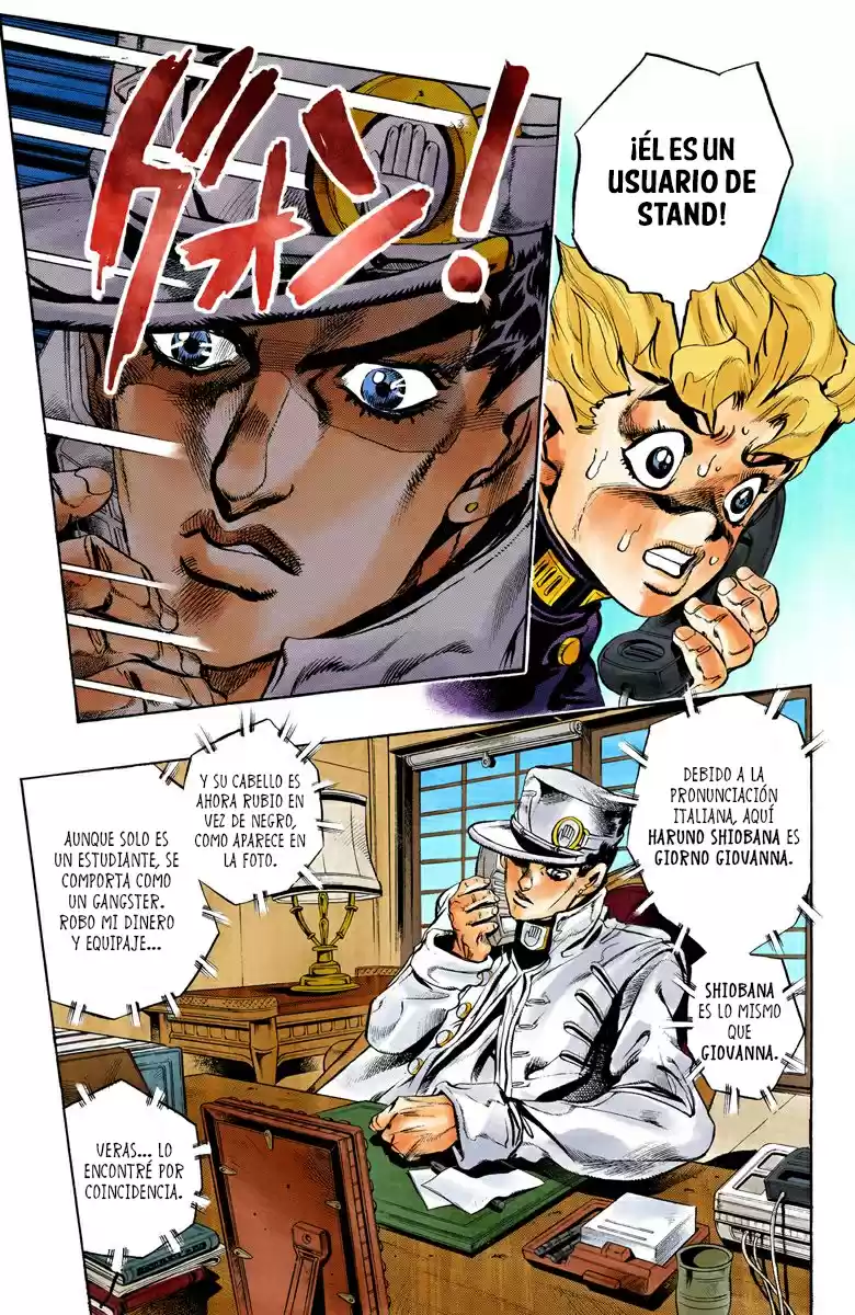 Jojo's Bizarre Adventure Part 5: Vento Aureo (Full Color) - Capítulo 4 - Página 4 - LectorTMOo