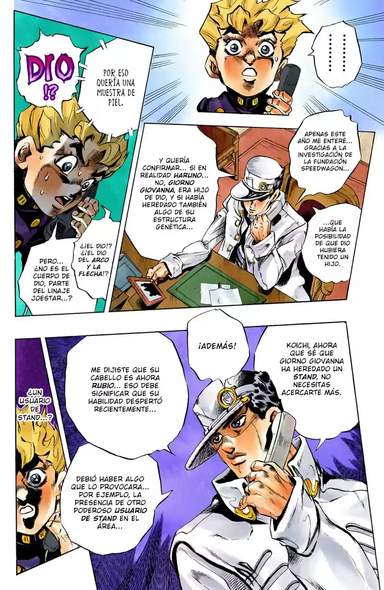 Jojo's Bizarre Adventure Part 5: Vento Aureo (Full Color) - Capítulo 4 - Página 7 - LectorTMOo