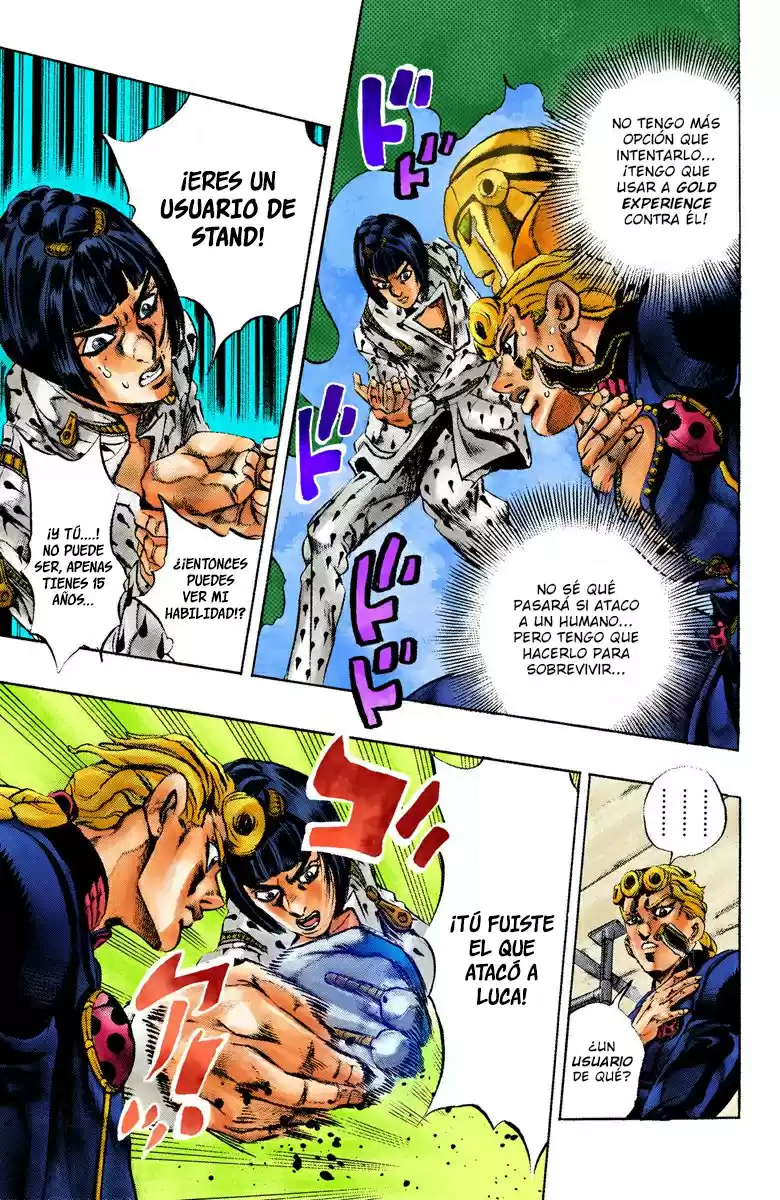 Jojo's Bizarre Adventure Part 5: Vento Aureo (Full Color) - Capítulo 6 - Página 9 - LectorTMOo