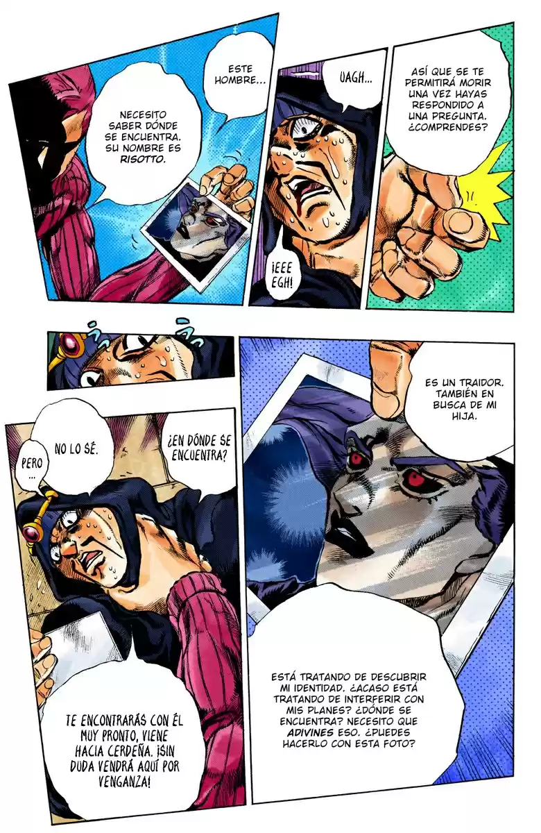 JoJo's Bizarre Adventure Part 5 - Vento Aureo [Official Colored] - Capítulo 102 - Página 16 - LectorTMOo