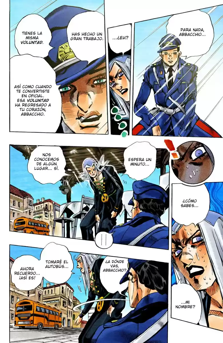 JoJo's Bizarre Adventure Part 5 - Vento Aureo [Official Colored] - Capítulo 111 - Página 7 - LectorTMOo