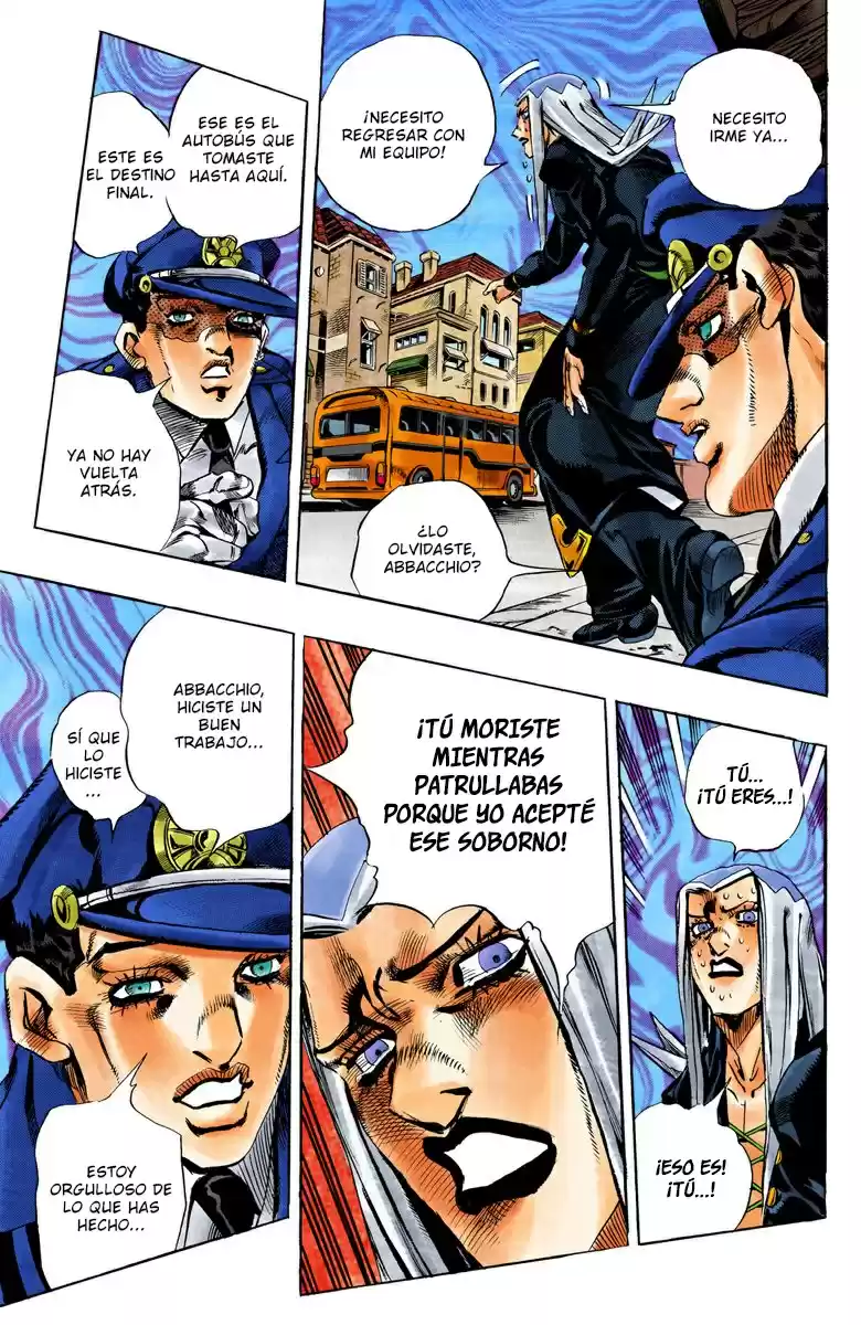 JoJo's Bizarre Adventure Part 5 - Vento Aureo [Official Colored] - Capítulo 111 - Página 8 - LectorTMOo