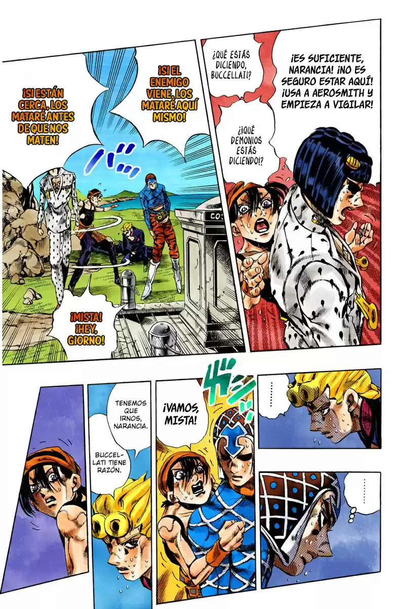JoJo's Bizarre Adventure Part 5 - Vento Aureo [Official Colored] - Capítulo 111 - Página 11 - LectorTMOo