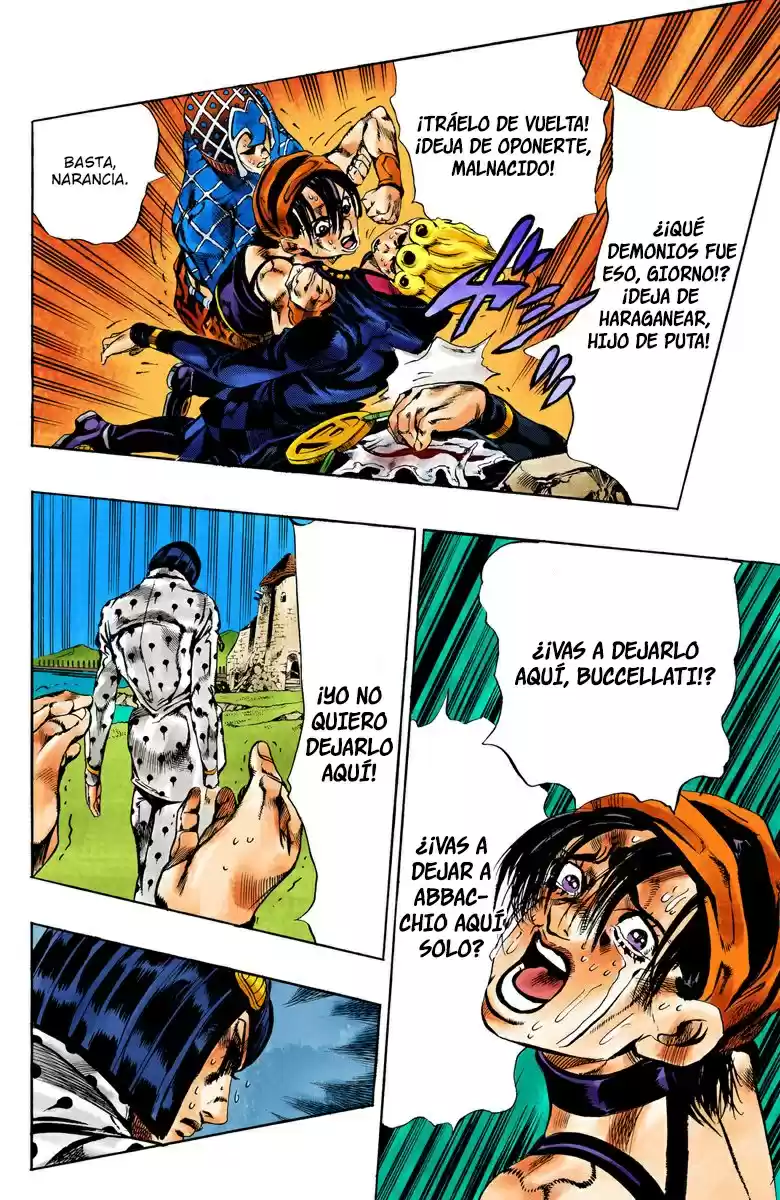 JoJo's Bizarre Adventure Part 5 - Vento Aureo [Official Colored] - Capítulo 111 - Página 12 - LectorTMOo
